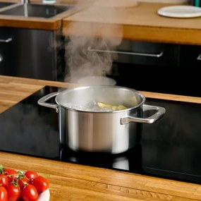 Тенджера от неръждаема стомана с капак подходяща за индукционен котлон 4 l Lucca 3.0 – FABINI