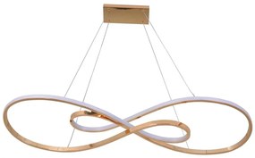 LED Пендел ZUMBA LED/50W/230V златист