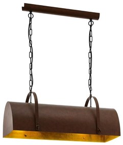 Eglo 49687 - Полилей на верижка DEERHURST 2xE27/60W/230V