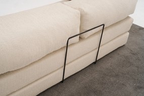 Ъглов диван Comfort Mini, цвят Кремав