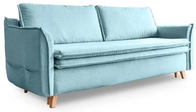 Светлосин разтегателен диван 225 cm Charming Charlie – Miuform