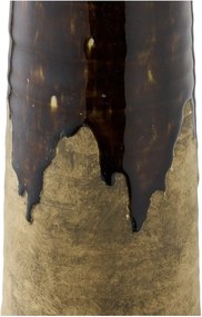 Кафява керамична висока ваза (височина 48 cm) – House Nordic