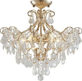 Полилей GRANADA, златен, 6xE14