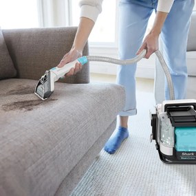 Прахосмукачка за петна Shark StainStriker PX200EUT, 450W, 0.72 л, Преносима, Гъвкав маркуч, 5 приставки, Бял