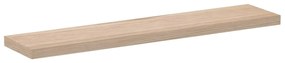 4010697 vidaXL Рафт за стена, 110x23,5x4 см, инженерна дървесина