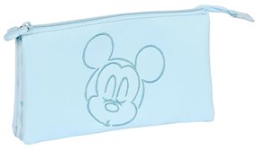 Троен Моливник Mickey Mouse Clubhouse Baby Светло син (22 x 12 x 3 cm)