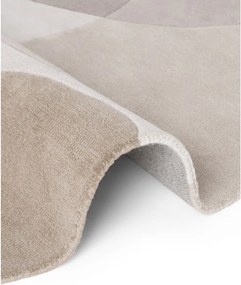 Бежов ръчно изработен вълнен кръгъл килим ø 200 cm Hackney Clarissa – Ted Baker