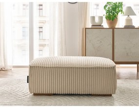 Светлокафява табуретка от рипсено кадифе Chelsea – Bobochic Paris