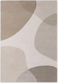 Бежов ръчно изработен вълнен килим 200x300 cm Hackney Clarissa – Ted Baker