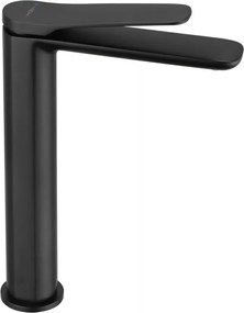 Mexen Largo висок смесител за мивка, черен - 73710-70