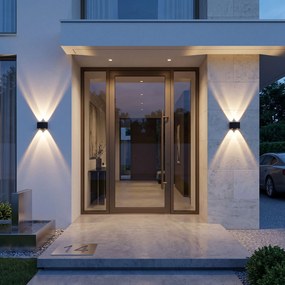 Фасадна лампа Аплик LED JNH039-4G Black