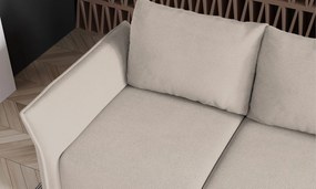 Ъглов диван Джозефин-бежов-десен
