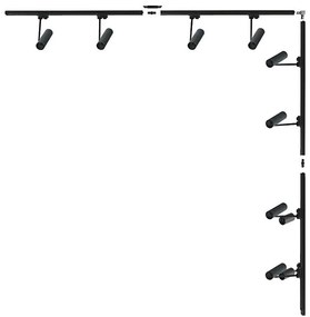 Zuma Line 3586 - Точково осветително тяло за шинна система LISA 8xGU10/35W/230V черно