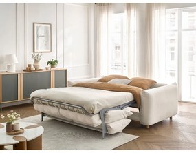 Кремав сгъваем диван 234 cm Ernest – Bobochic Paris