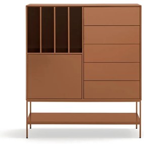 Шкафче в тухлен цвят 120x140x45 cm Platt – Teulat