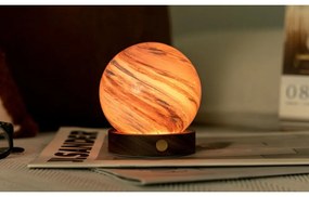 Кафява/в тъмно естествен цвят светлинна декорация с USB ø 8 cm Polar Cloud – Gingko