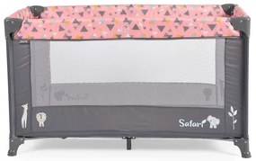 МОНИ Кошара 1 ниво SAFARI СИВО/РОЗОВА