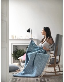 Тъмно розово каре със съдържание на памук , 140 x 180 cm Aisha - Euromant