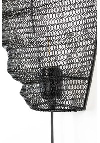 Черна стенна лампа Lena - White Label