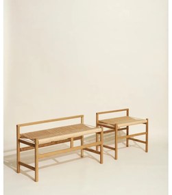 Светлокафява пейка Heritage – Hübsch