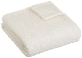 Бяло одеяло от шерпа 130x160 cm Sherpa – Casa Selección