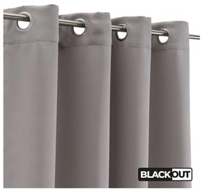 Сиво затъмняващо перде 140x260 cm Best-Out – Casa Selección