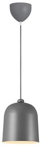 Nordlux - Полилей на кабел ANGLE 1xE27/25W/230V сив