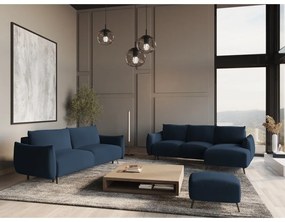 Син ъглов диван (десен ъгъл) Malie – Makamii