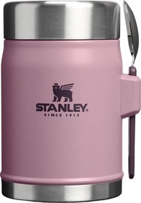 Лилав термос за храна от неръждаема стомана 400 ml Legendary Food Jar + Spork Purple Smoke – Stanley