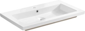 COMAD UM-8070 SPIRIT 80 DP - Вграден умивалник SPIRIT 46x81 cm бял