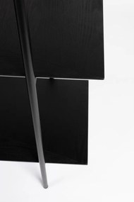 Черен метален стелаж 120x180x40 cm Marcio – White Label