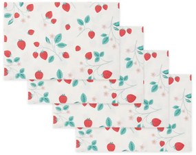 Подложки в комплект от 4 броя 30x46 cm Strawberry Garden - Catherine Lansfield
