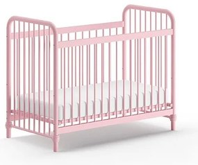 Розово метално детско легло 60x120 cm BRONXX - Vipack