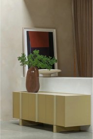 Зелена маса за телевизор от масивен бор 152x53x46 cm Basu – WOOOD