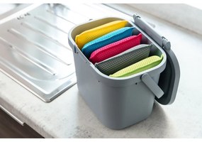 Комплект от 5 супер микрофибърни гъби за миене на съдове - Addis