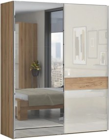 Гардероб с плъзгаща се врата Giallo 180 с огледало