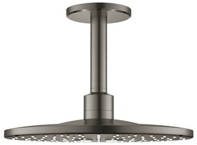 Ceiling Душ глава с рамо Grohe Rain Душ Smart Active-Anthracite Mat