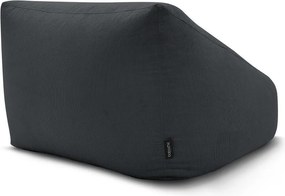 Тъмносив пуф от рипсено кадифе Lilibet – Bobochic Paris