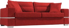 Диван "Fenia" Триместен-210ш 90д см.-червен