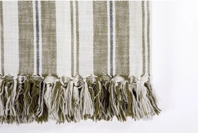 Зелено памучно одеяло 150x200 cm Indira – Tiseco Home Studio