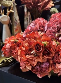 Декоративни цветя Peony в букет - Sapio milo  (12 τεμάχια)