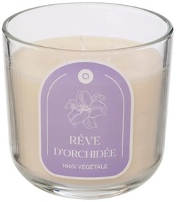 Ароматна свещ atmosphera Floa, Стъкло, 610 g - Orchid