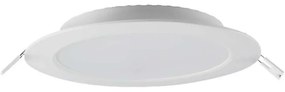 LED Лампа за окачен таван LED/18W/230V Ø 22 см 6500K бял