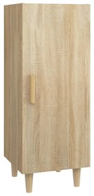 812324 vidaXL Сайдборд, дъб сонома, 34,5x34x90 см, инженерно дърво