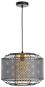 Пендел DENTON 1xE27/40W/230V черен