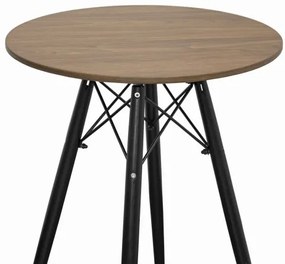 Кръгла маса  ANELLO Dark Ash 60см