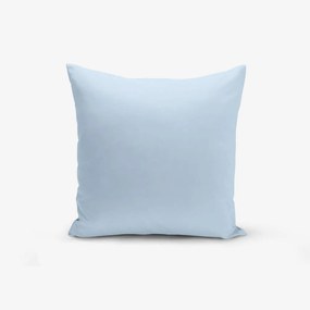Синя калъфка за възглавница Düz, 45 x 45 cm - Minimalist Cushion Covers