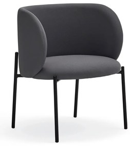 Тъмно сив фотьойл Mogi - Teulat