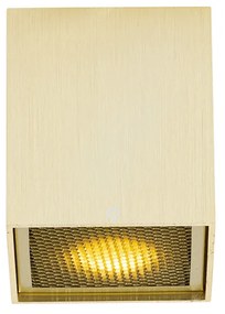 Дизайнерски повърхностно монтиран прожектор златен GU10 50mm - Qubo Honey