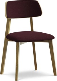 Бордо трапезен стол от масивна дървесина Niu – Makamii